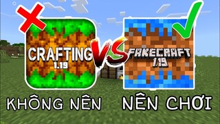 Mình Lại Tìm Ra Thêm 1 Game Mới | NHÁI MINECRAFT GIỐNG CRAFTING AND BUIPDING | Trên Điện Thoại..!!