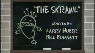 ChalkZone Episode 3 The Skrawl, Pie Day, Secret Passages, In the Zone