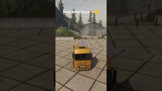 Lokasi Rest Area Truck Simulator🚛#games #tiktok #funny #gaming #car #shorts #bussid #fun #gamer #fyp