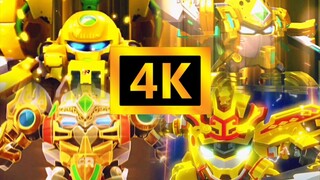 ⚠️【4k／Guobao Special Attack】Chơi đồng thời so sánh bốn thế hệ cơ giáp triệu hồi