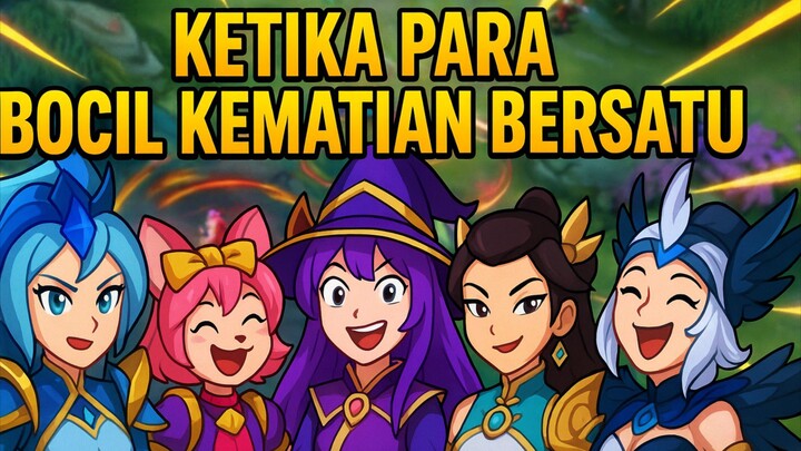 Ketika Para Bocil Kematian Bersatu, Auto Kacau Land Of Down
