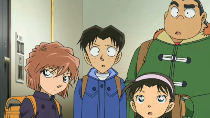 Conan and Haibara always get some couple's dog food, fortunately they are not real elementary school