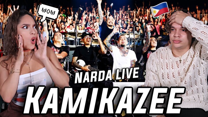 PURE Filipino ROCK! Latinos react to Kamikazee - Narda (Live at the Smart Araneta Colisseum