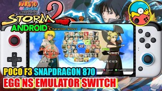 MAIN GAME NARUTO STORM 2 DI HP ANDROID | EGG NS EMULATOR SWITCH