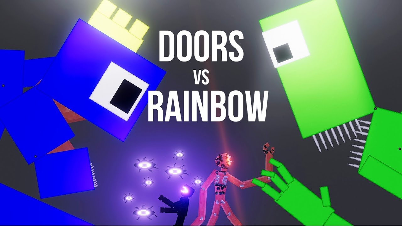 Making Roblox Rainbow Friends Diorama 