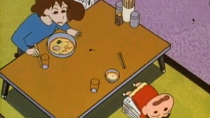 【Crayon Shin-chan】Dengan Shin-chan, makan ramen juga bisa menyenangkan