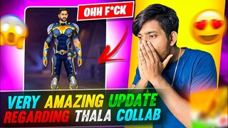 Oooh Fu*k 😍 Very Amazing Update Regarding MSD Collab (Thala)🔥 || Free Fire India