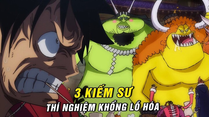 Quỷ lửa Kazenbo , Thí nghiệm Number khổng lồ hóa 3 đại kiếm sư ? ( One Piece 1030+ )