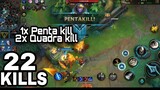 Ezreal  Wild Rift : Guide,Rotation,tips,build : Penta kill || Quadra kill | LEAGUE OF LEGENDS LOL !