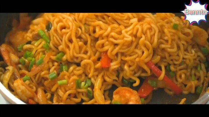 Mì xào Hàn Quốc 3 #amthuc