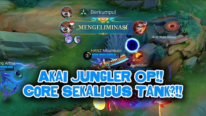 Akai Jungler Tanpa Ampun! Core Rasa Tank! 🐼