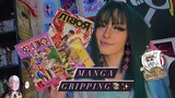 ASMR// Manga/Comic 📚Gripping (gripping sounds, tapping sounds, page fluttering sounds, whispering✨)