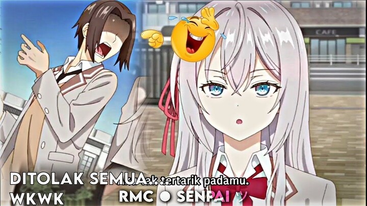KETIKA LO MAU DIAJAK SAMA SENPAI TAPI...... JEDAG JEDUG ANIME