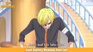 Sanji Diminta Memakai Raid Suit