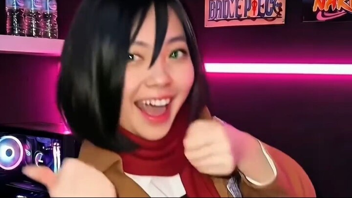 Cosplay Mikasa