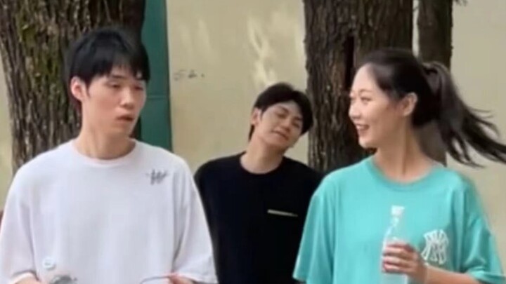 The secret love of youth hits him right between the eyebrows at this moment