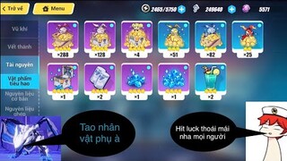 Honkai impact. Trụ Sen đỏ cùng mấy con whale, cuối clip là để men nào muốn hít luck nha