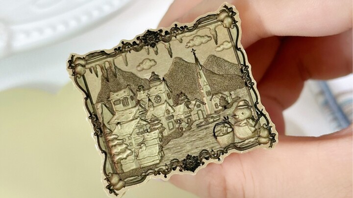 Let’s witness the completion of the Christmas town together! Princess, welcome home (*¯︶¯*)