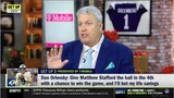 Rex Ryan rips Ravens Playoff hopes but concern about Rams as Stafford throws 6 Int in last 3 games