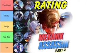 RATING MEKANIK ASSASSIN PART 2