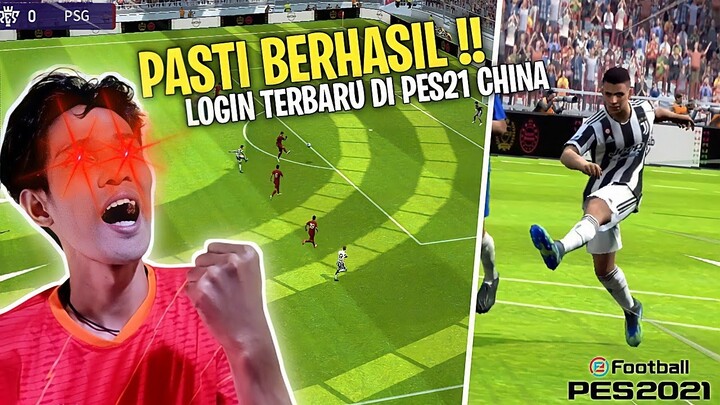 BARU! DI JAMIN PASTI BERHASIL !! Cara login pes 21 Mobile versi China