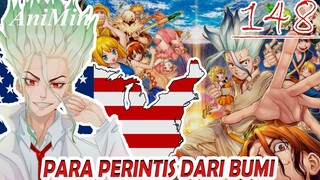 Semua Penduduk Amerika Juga Menjadi Batu - Review Dr Stone Chapter 148