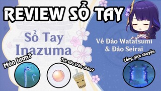 Review sổ tay Inazuma | Về Đảo Watatsumi & Đảo Seirai