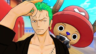 Chopper Pertubando o Zoro no One Piece VR