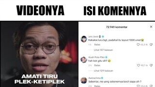 Isi Komen di Akun Konten Kreator si Paling Ori..(Diserang Centang Biru Bjir)