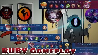 ikanji vs Insection , Astre and Dracula? | RUBY GAMEPLAY | Mobile Legend