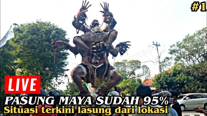 LIVE !! PASUNG MAYA OGOH OGOH BR. GEMEH 2022- LANGSUNG DARI LOKASI PADAT PENONTON