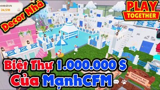 Play Together | Thăm Quan "BIỆT THỰ 1.000.000<!--ssr-outlet-->quot; Của MạnhCFM Và Chi Phí Xây Dựng | Decor Nhà 54K