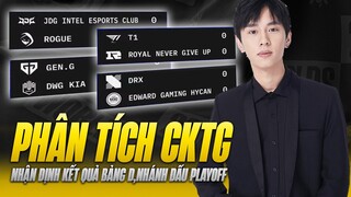 VĂN TÙNG NHẬN ĐỊNH KẾT QUẢ BẢNG D, REACTION VÀ PHÂN TÍCH NHÁNH ĐẤU PLAYOFF CTKG 2022