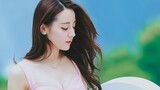 The angel who looks beautiful at any time probably refers to someone like Dilraba Dilmurat who has a