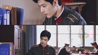 【体制内美男｜肖战】俊秀文雅，鬓发乌黑，身高腿长，异常标致。。。