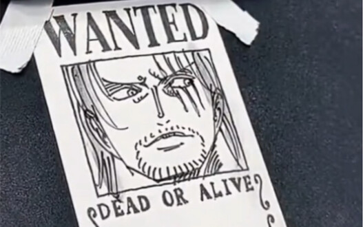 Artis Millkun menantang hadiah rambut merah One Piece yang dilukis dengan tangan dengan kecepatan 45
