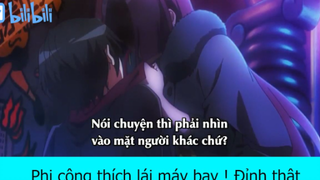 Phi công thích lái máy bay ! Đỉnh thật #anime #Schooltime