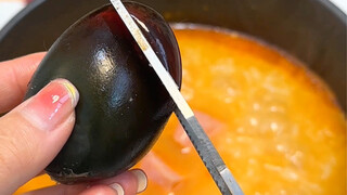 Intern challenge to eat a quick meal after work for 10 yuan! Century egg and shrimp porridge