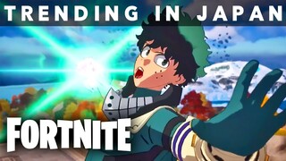 My Hero Academia X Fortnite Collaboration Revealed!