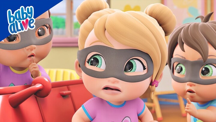 Baby Cops and Robbers 👮👶 BRAND NEW Baby Alive Episodes ✨👶 Family Kids Cartoons