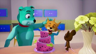 Lucy & The Mice 🎃 HAPPY BIRTHDAY ( Episode 24 ) 🎶 Funny Carton For Kids