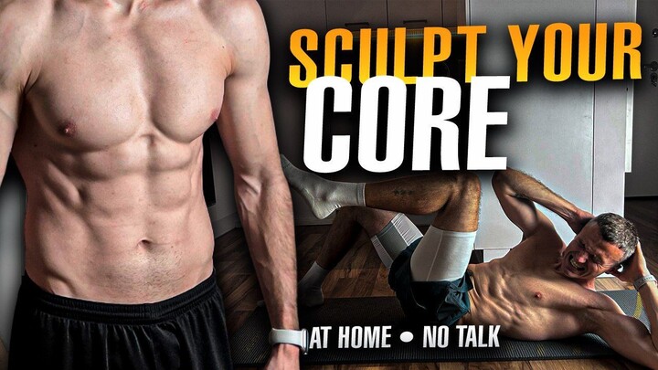 下腹雕刻训练｜居家终极核心燃脂锻炼