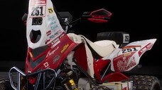 Quad Yamaha Raptor 700 in Dakar Desert Rally. Sonik team