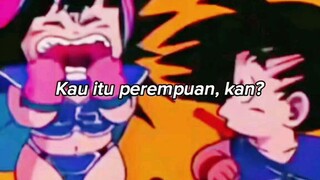 cara goku cek kelamin ad yg ingat episode brapa ini