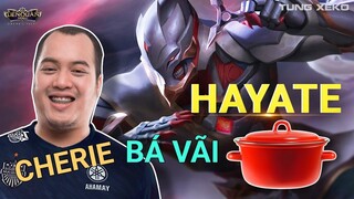 Hayate theo phong cách Cherie sẽ như thế nào? Liên Quân Mobile | Tùng Xeko