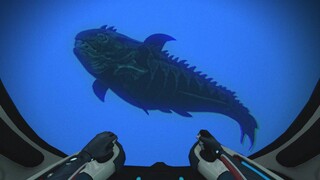 Dunkleosteus in Subnautica Below Zero