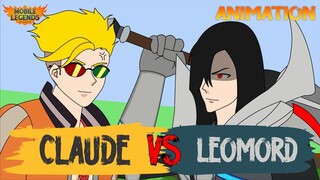 MOBILE LEGENDS ANIMATION | CLAUDE VS LEOMORD