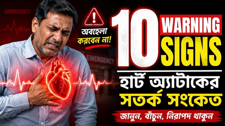 হার্ট অ্যাটাকের ৩০ দিন আগেই শরীর দেয় এই ১০টি সংকেত! |