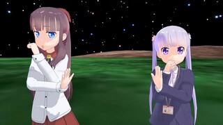 【mmd new game】涼風青葉＆滝本ひふみでトゥインクル×トゥインクル