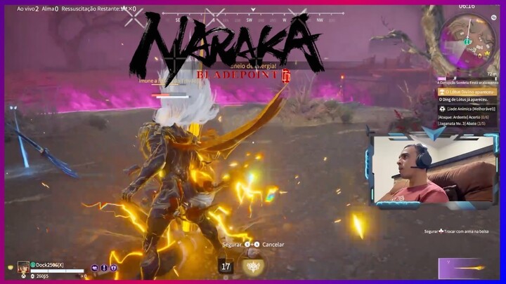 ⚔️ OS COMBATES MAIS INTENSOS DA LIVE! | Naraka Bladepoint